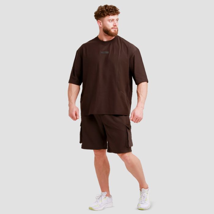 Oversized Unstoppable T-shirt Brown - GymBeam M