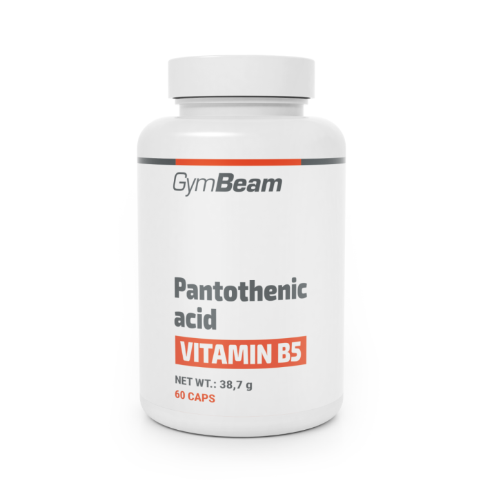 Pantothenic acid - GymBeam 60 caps