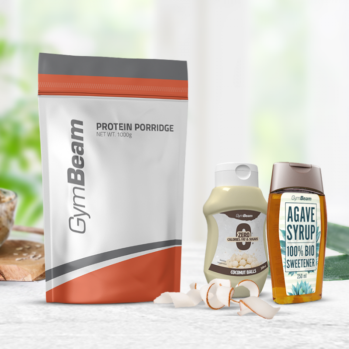 Protein Porridge 1000 g - GymBeam 1000 g - cocoa