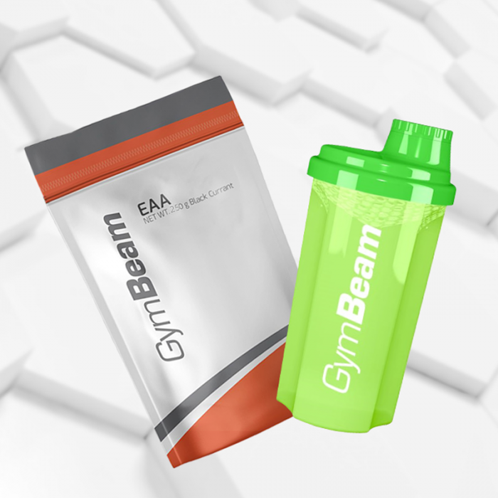 EAA - GymBeam 500 g - lemon lime