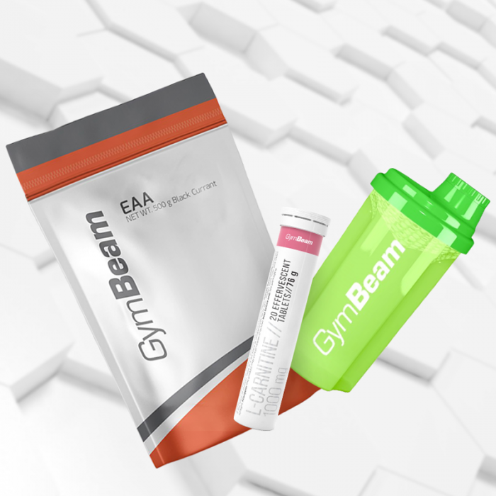 EAA - GymBeam 500 g - lemon lime
