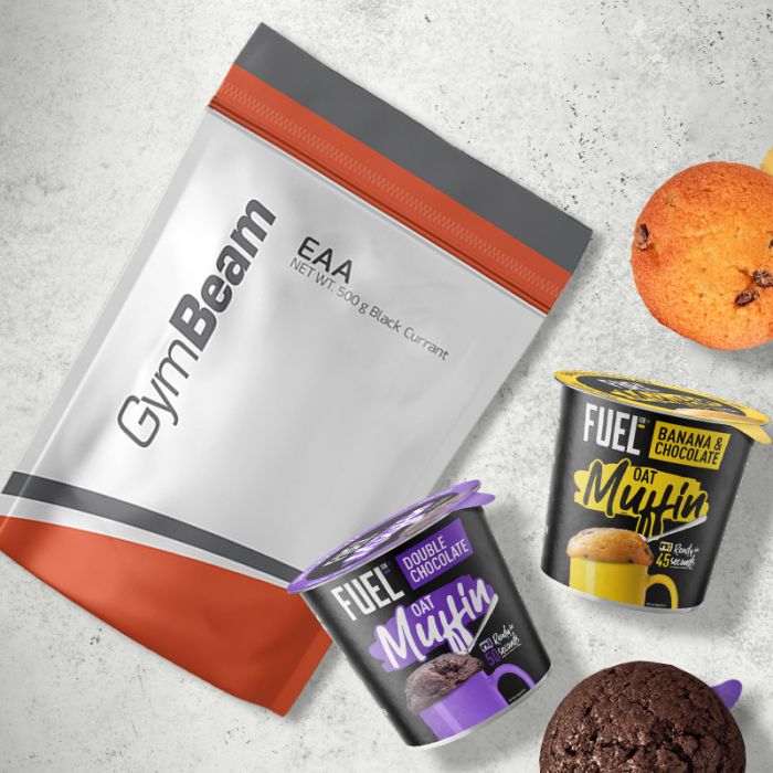 EAA - GymBeam 500 g - lemon lime