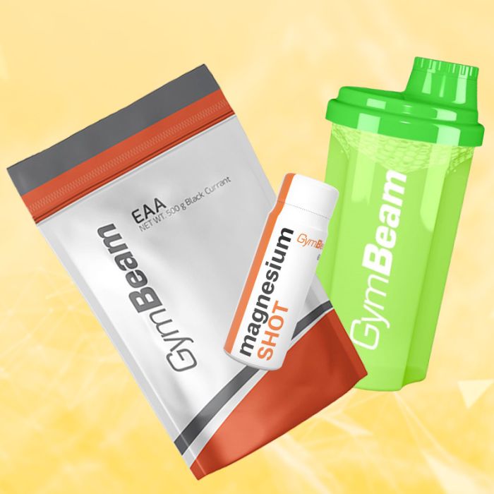 EAA - GymBeam 500 g - lemon lime