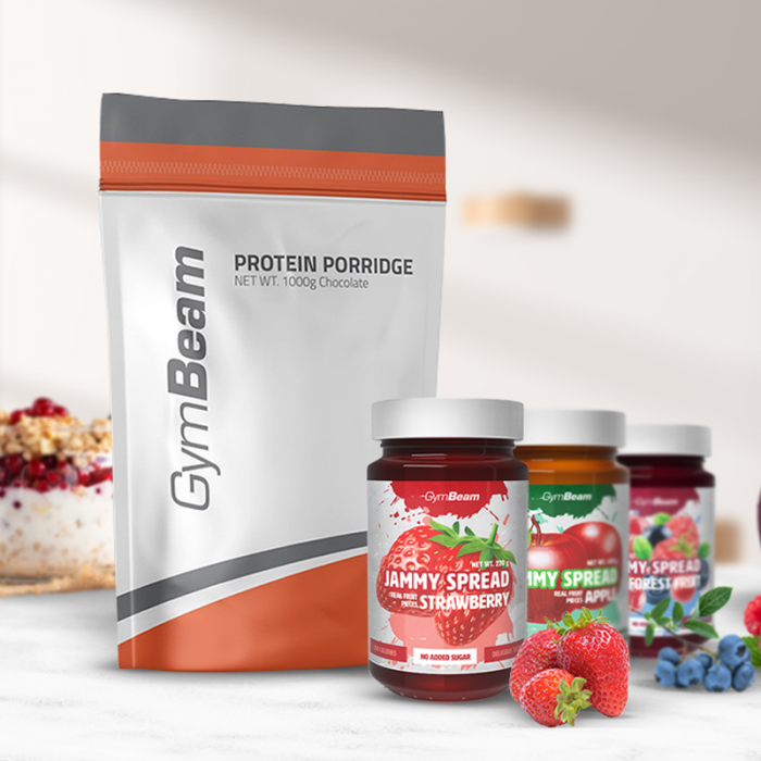 Protein Porridge 1000 g - GymBeam 1000 g - cocoa