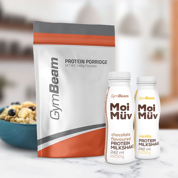 Protein Porridge 1000 g - GymBeam 1000 g - cocoa