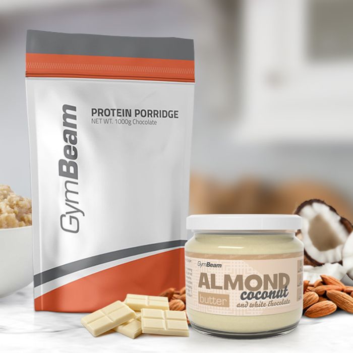 Protein Porridge 1000 g - GymBeam 1000 g - cocoa