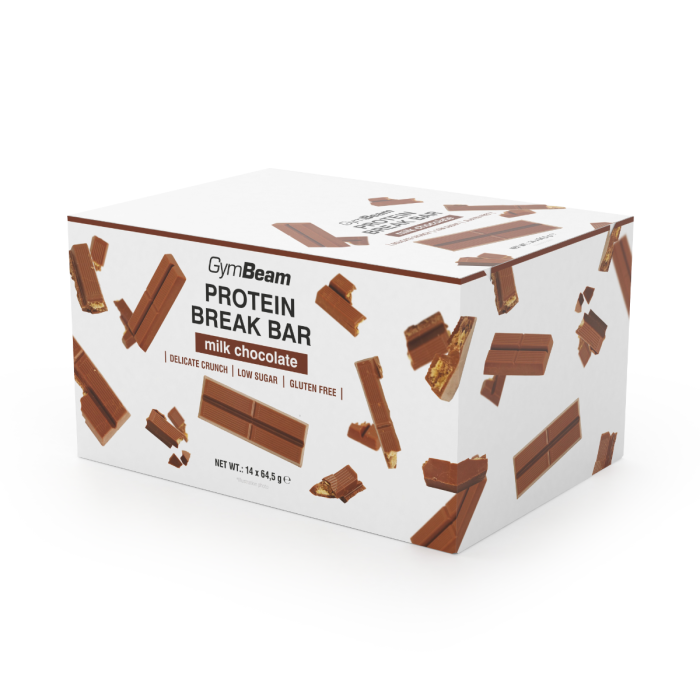 Protein Break Bar 3pack - GymBeam 64,5 g - 00