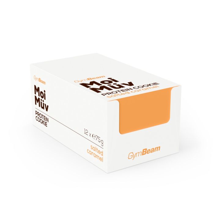 MoiMüv Protein Cookie - GymBeam lemon and white chocolate - 75 g