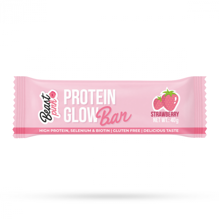 Protein GlowBar - BeastPink 40 g - chocolate