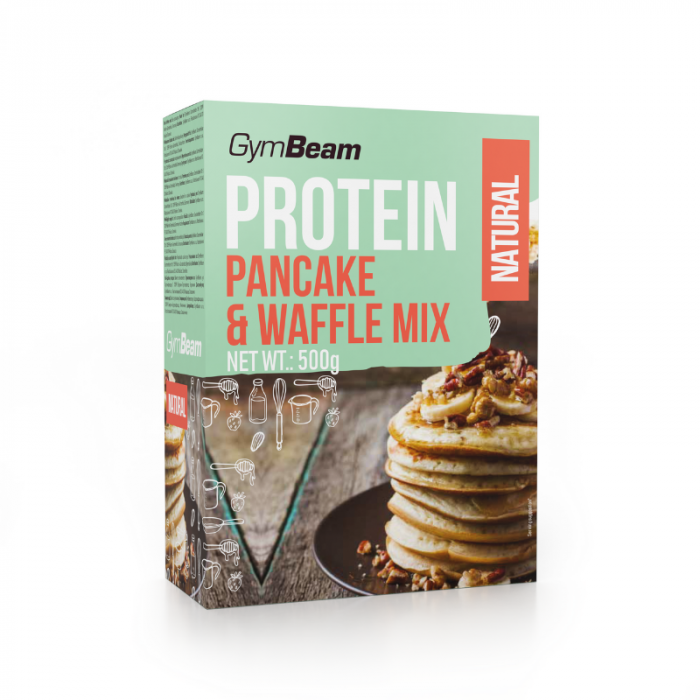 Proteínové palacinky Pancake & Waffle Mix - GymBeam chocolate