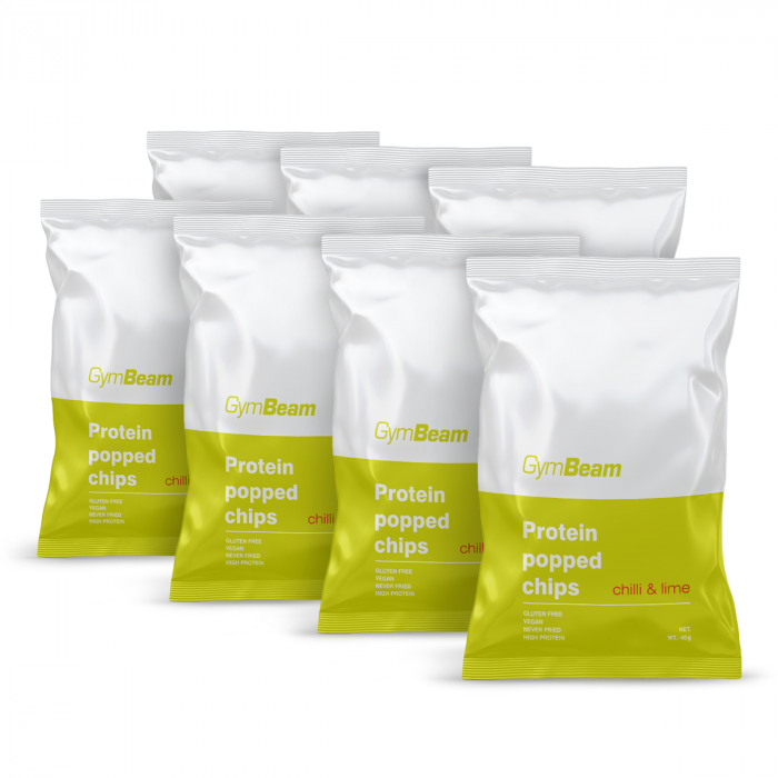 Protein chips - GymBeam 40 g - sea salt