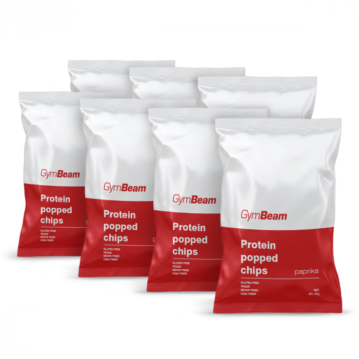 Protein chips - GymBeam 40 g - sea salt