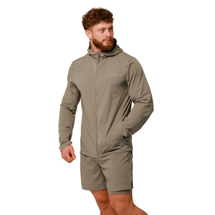 Pulse Running Jacket Vetiver - GymBeam L