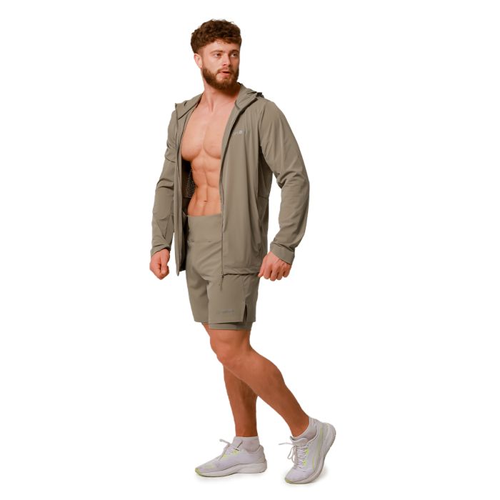 Pulse Running Jacket Vetiver - GymBeam L