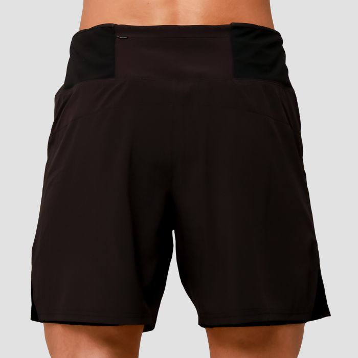 Pulse Running shorts 2in1 Black - GymBeam L