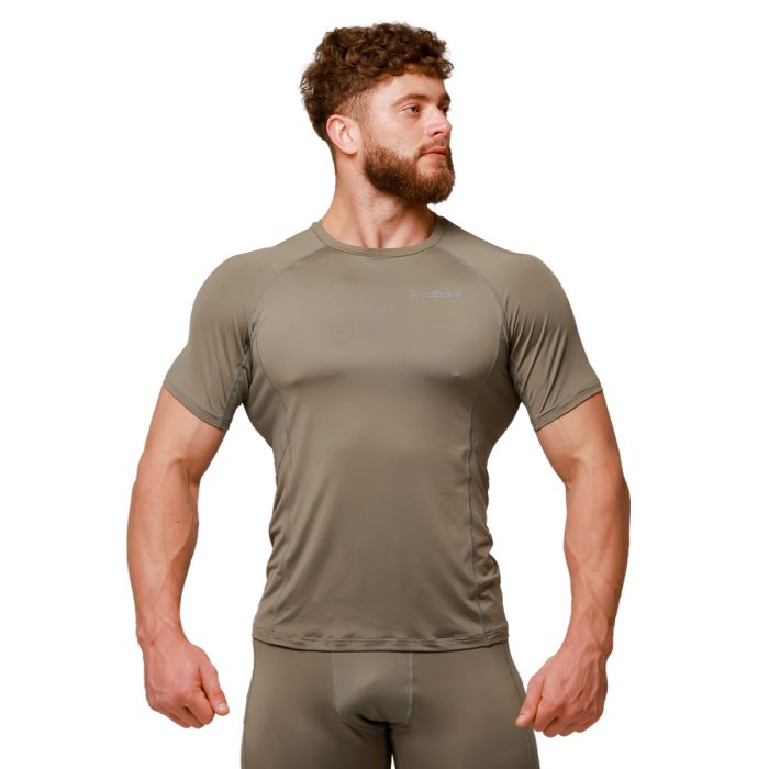 Pulse Running T-shirt Vetiver - GymBeam XL