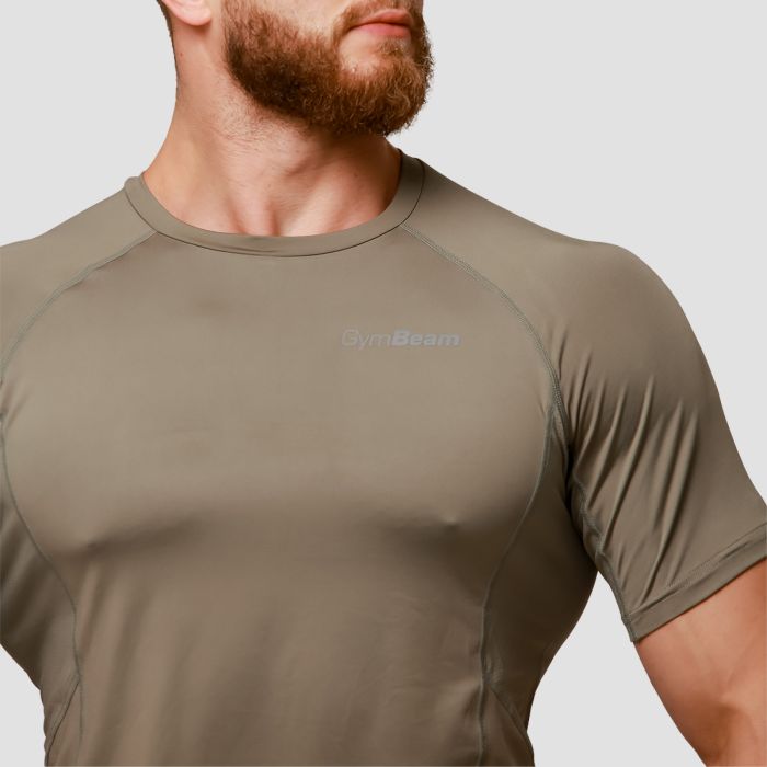 Pulse Running T-shirt Vetiver - GymBeam XL