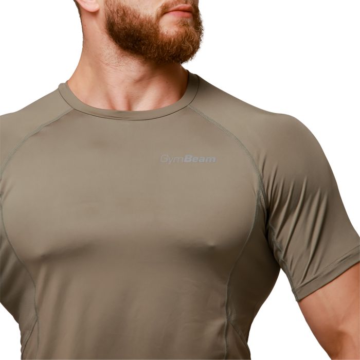 Pulse Running T-shirt Vetiver - GymBeam XL