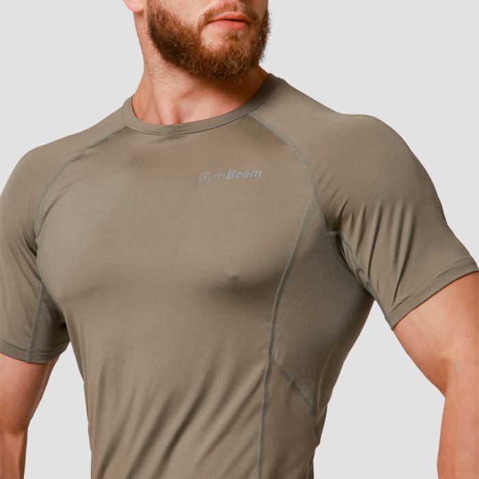 Pulse Running T-shirt Vetiver - GymBeam XL