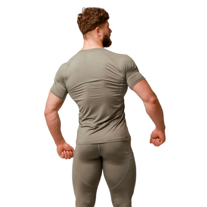 Pulse Running T-shirt Vetiver - GymBeam XL