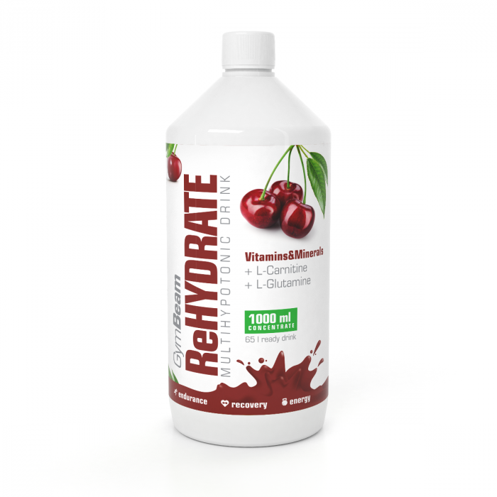 ReHydrate 1000 ml - GymBeam lemon lime
