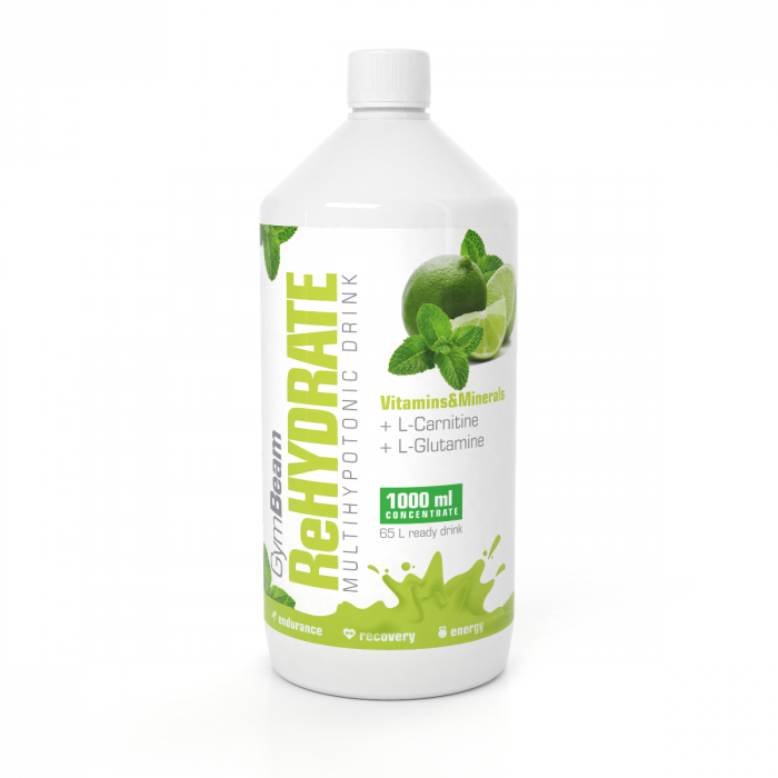 ReHydrate 1000 ml - GymBeam lemon lime