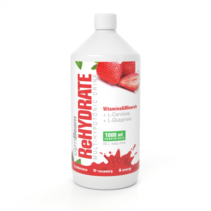 ReHydrate 1000 ml - GymBeam lemon lime