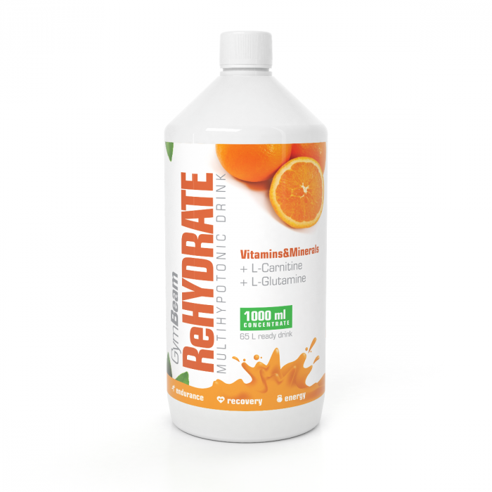 ReHydrate 1000 ml - GymBeam lemon lime