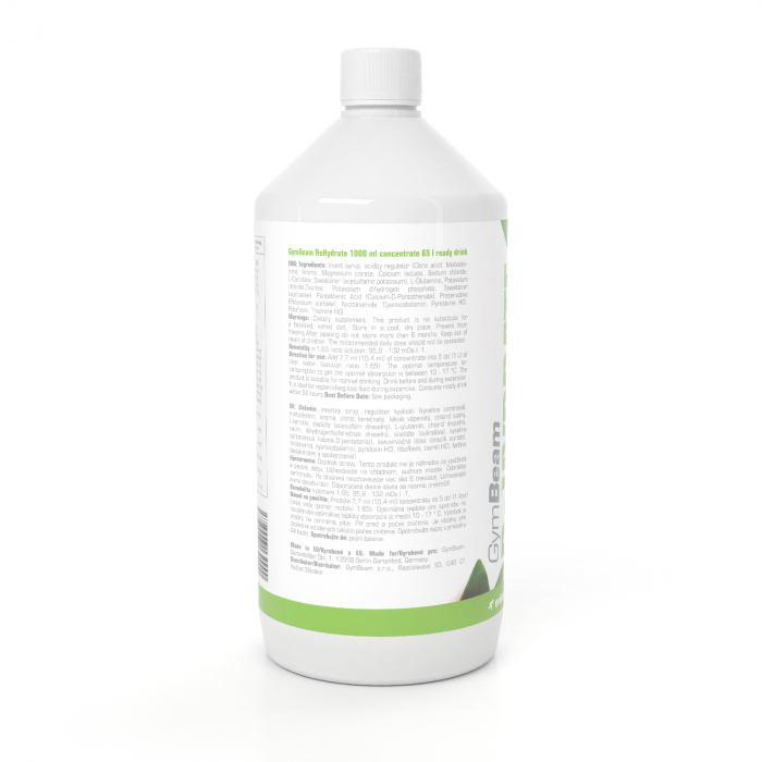 ReHydrate 1000 ml - GymBeam lemon lime