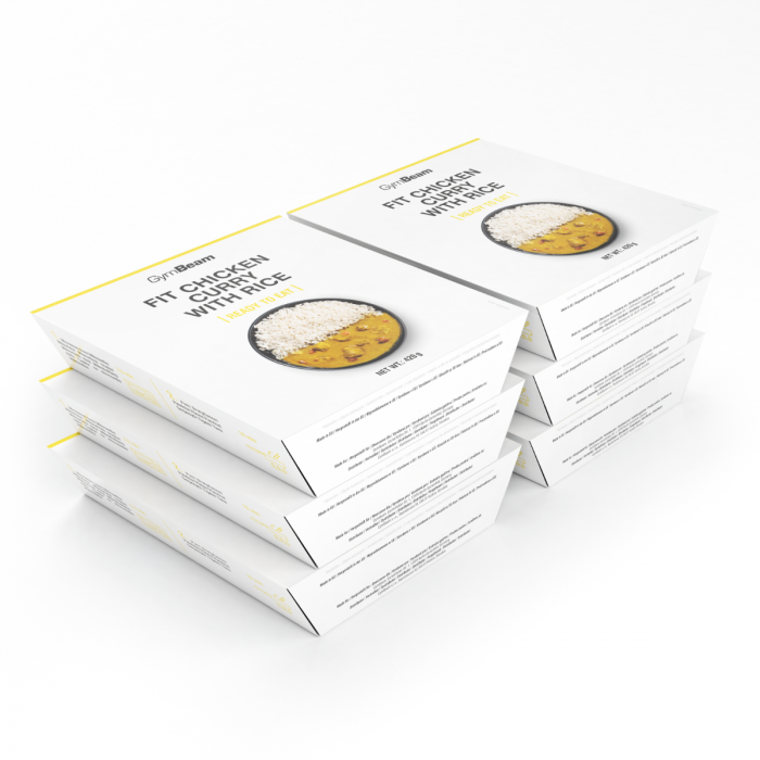 FIT Chicken curry with rice Ready to eat - GymBeam 420 g