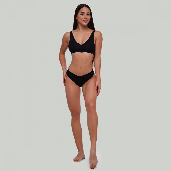 Seamless Bra Black - GymBeam L