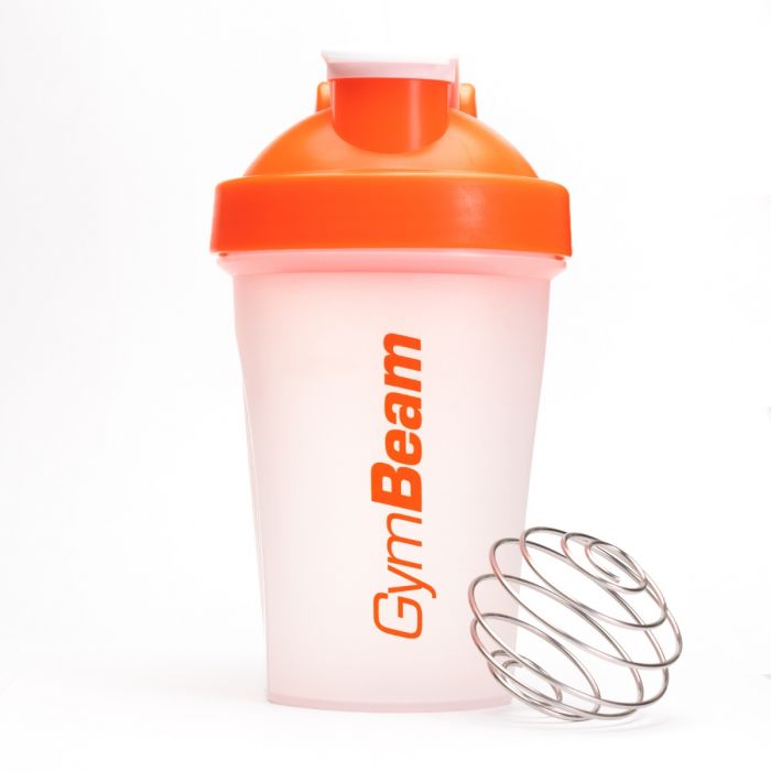 Šejker Blend Bottle priesvitno-oranžový 400 ml - GymBeam single_variant