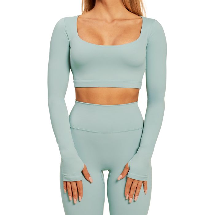 Women‘s Sense Crop Top Storm Blue - BeastPink M