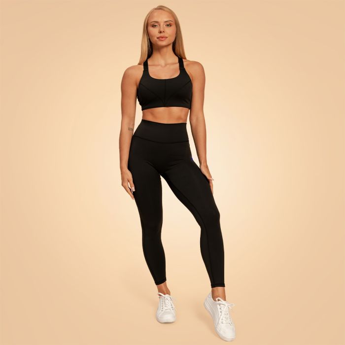 Women‘s Sense Leggings Black - BeastPink M