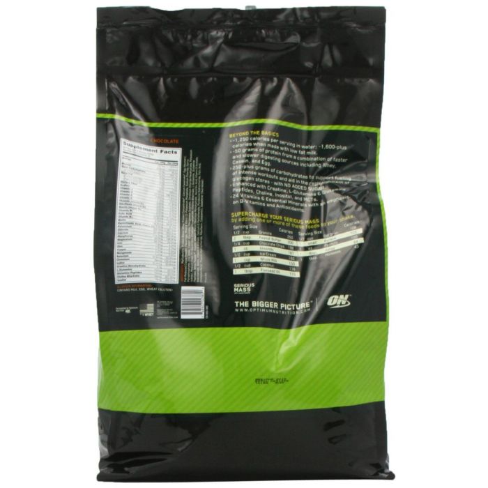 Gainer Serious Mass - Optimum Nutrition 2720 g - banana