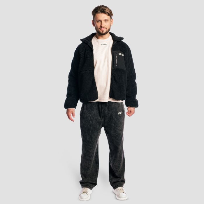 Sherpa Jacket Black - GymBeam M