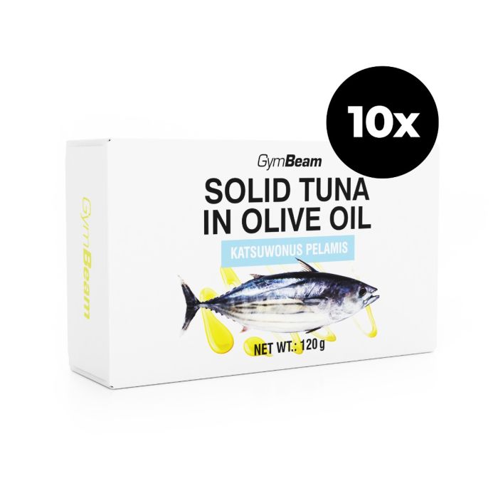 Tuna in olive oil - GymBeam 120 g