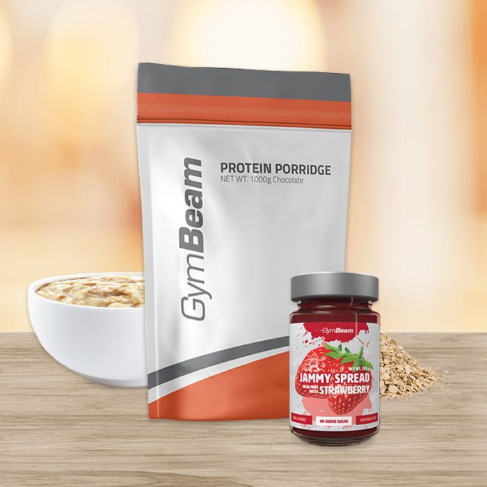 Protein Porridge 1000 g - GymBeam 1000 g - cocoa