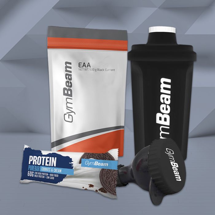 EAA - GymBeam 500 g - lemon lime