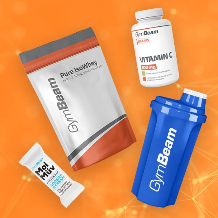 Proteín Pure IsoWhey - GymBeam 1000 g - unflavored