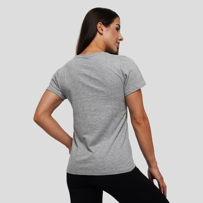 Women‘s Stronger Together T-shirt Grey - GymBeam S