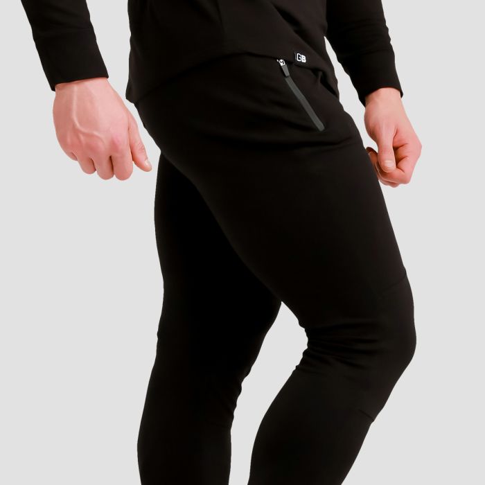 Tepláky Urban Black - GymBeam L