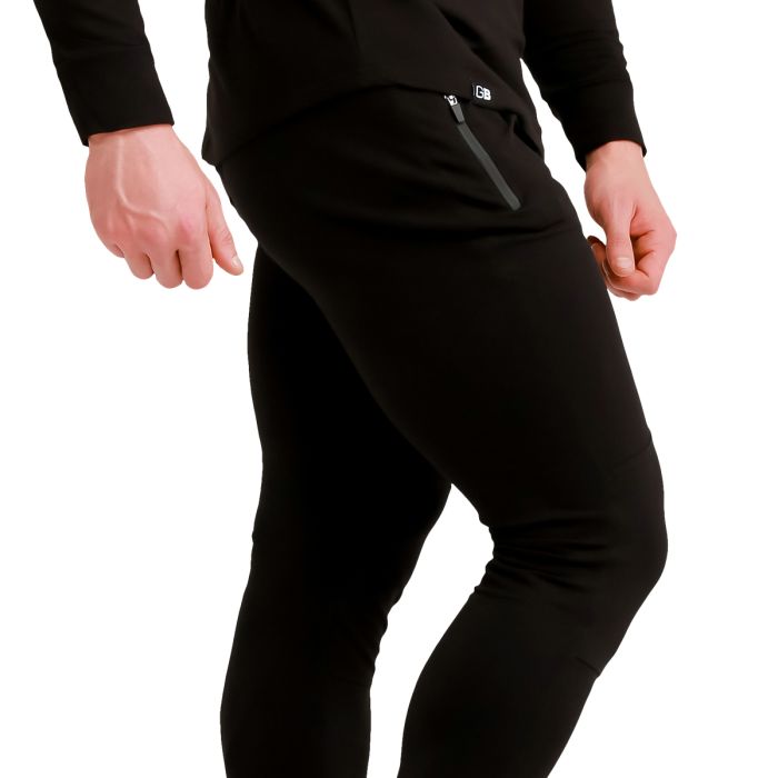 Tepláky Urban Black - GymBeam L