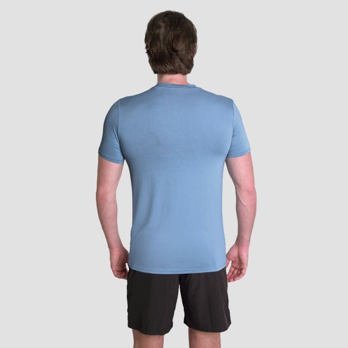 T-Shirt Essence Blue - GymBeam XL