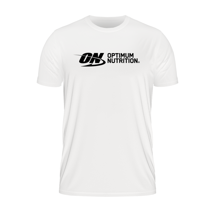 Tričko True Strength White  - Optimum Nutrition L