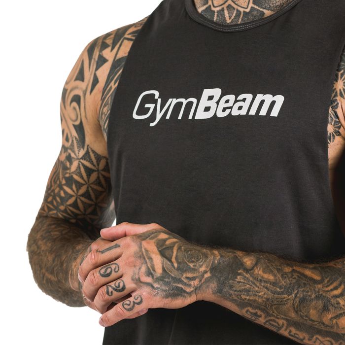 Tielko Cut Off Grey - GymBeam XL