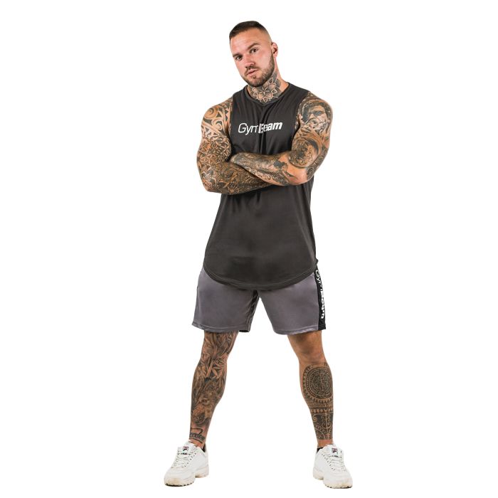 Tielko Cut Off Grey - GymBeam XL
