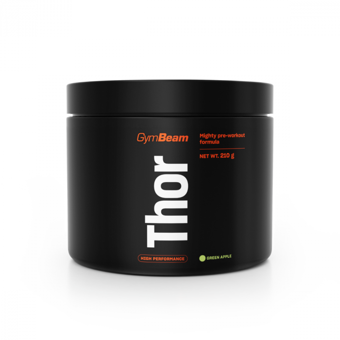 Predtréningový stimulant Thor - GymBeam 210 g - lemon-lime