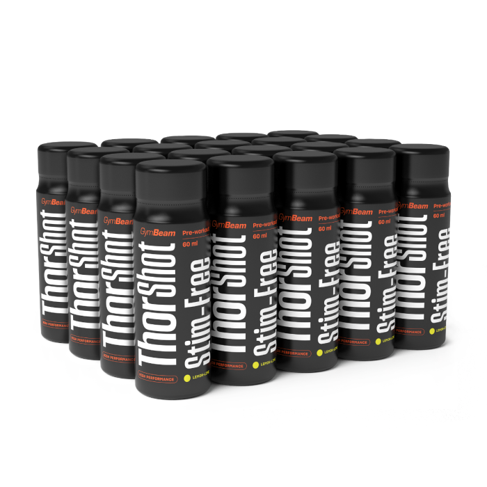 Thor Stim-free shot - GymBeam watermelon - 60 ml