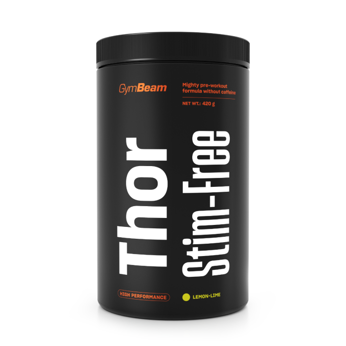Thor Stim-free - GymBeam 420 g - strawberry kiwi